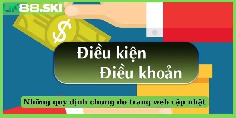 Những quy định chung do trang web cập nhật
